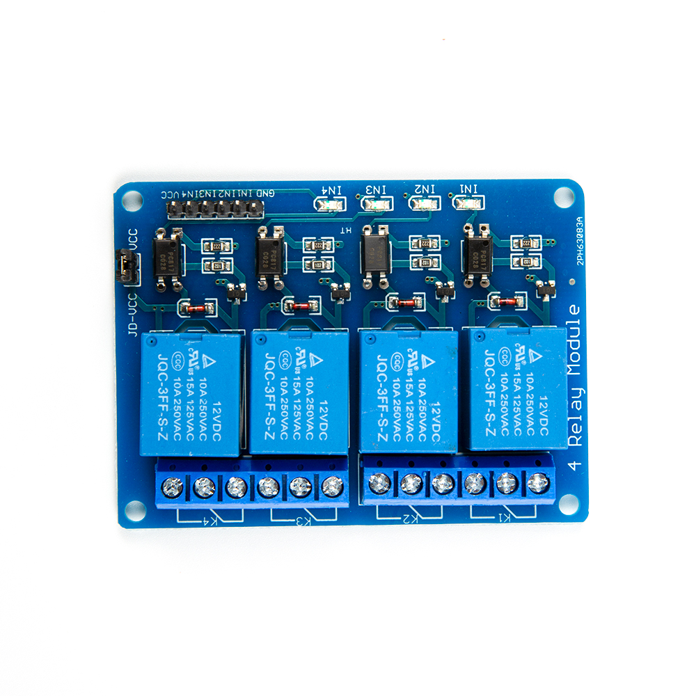 4-канальное реле 12в